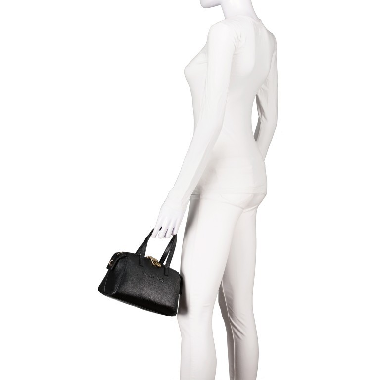 Handtasche Manhattan Relove Recycle Nero, Farbe: schwarz, Marke: Valentino Bags, EAN: 8054942311238, Abmessungen in cm: 23x15x11.5, Bild 4 von 7