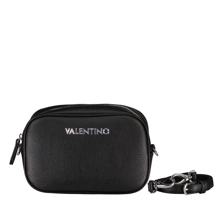 Umhängetasche Midtown Nero, Farbe: schwarz, Marke: Valentino Bags, EAN: 8054942309174, Abmessungen in cm: 22.5x15x9, Bild 1 von 6