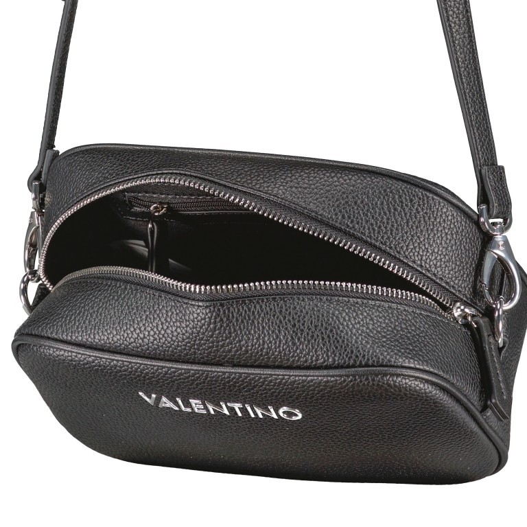 Umhängetasche Midtown Nero, Farbe: schwarz, Marke: Valentino Bags, EAN: 8054942309174, Abmessungen in cm: 22.5x15x9, Bild 6 von 6