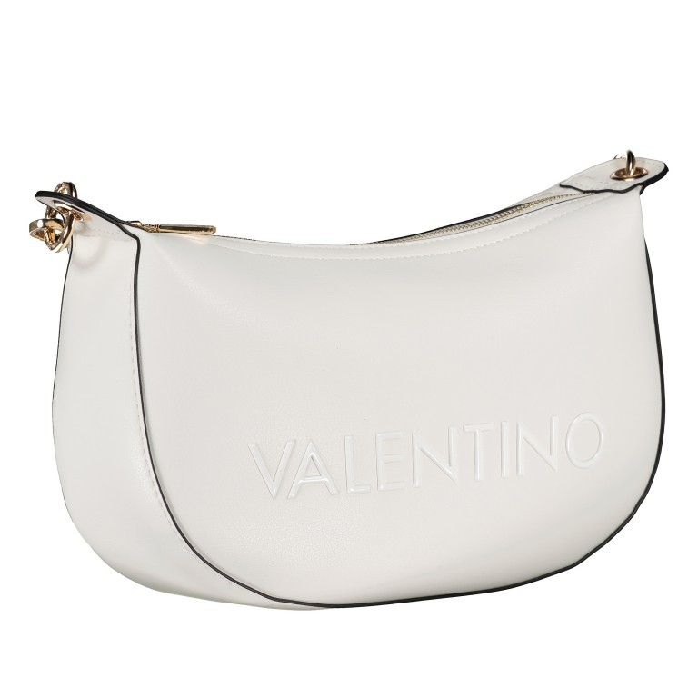 Umhängetasche Pigalle mit zwei Schulterriemen Bianco, Farbe: weiß, Marke: Valentino Bags, EAN: 8054942311580, Abmessungen in cm: 30x18x9.5, Bild 2 von 8