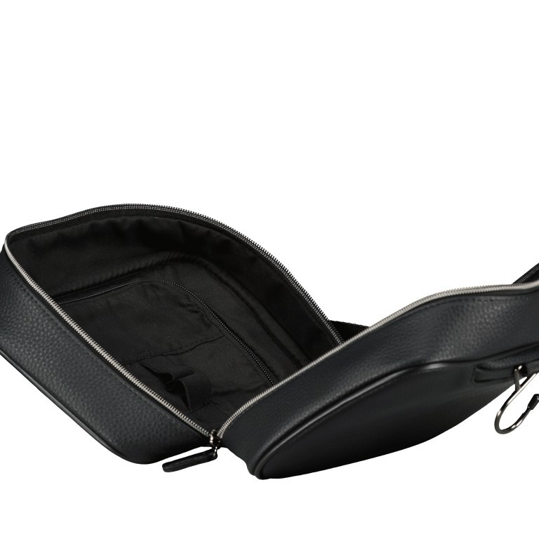 Kulturbeutel Efeo Nero, Farbe: schwarz, Marke: Valentino Bags, EAN: 8054942237569, Abmessungen in cm: 25.5x16.5x10, Bild 6 von 6