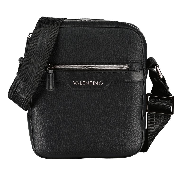 Umhängetasche Efeo Nero, Farbe: schwarz, Marke: Valentino Bags, EAN: 8054942238214, Abmessungen in cm: 19.5x22x5, Bild 1 von 6