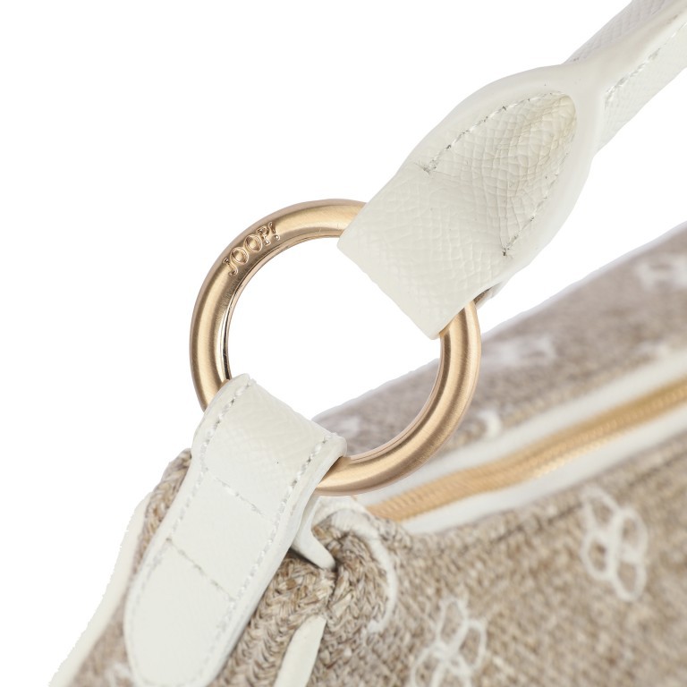 Beuteltasche Decoro Tessere Ginger MHZ White, Farbe: weiß, Marke: Joop!, EAN: 4048835180555, Abmessungen in cm: 27x20x5, Bild 9 von 9