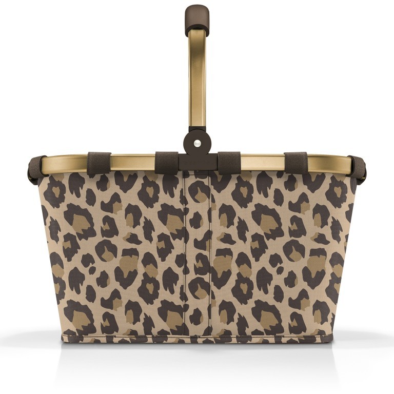 Einkaufskorb Carrybag Frame Leo Macchiato, Farbe: braun, Marke: Reisenthel, EAN: 4012013735646, Abmessungen in cm: 48x49x28, Bild 2 von 4