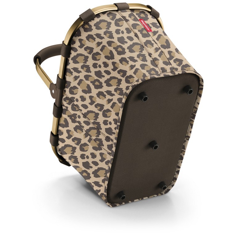 Einkaufskorb Carrybag Frame Leo Macchiato, Farbe: braun, Marke: Reisenthel, EAN: 4012013735646, Abmessungen in cm: 48x49x28, Bild 4 von 4