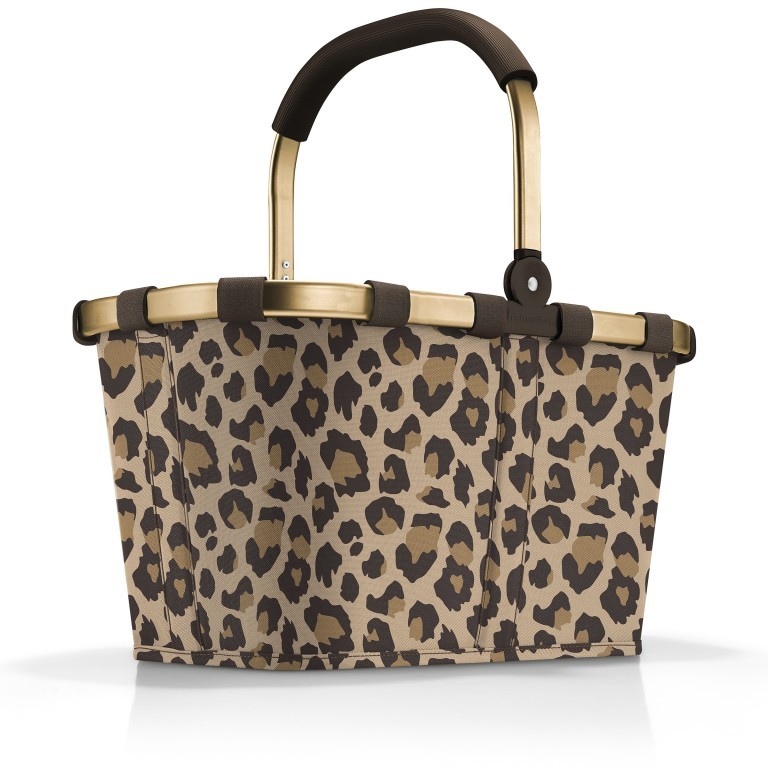 Einkaufskorb Carrybag Frame Leo Macchiato, Farbe: braun, Marke: Reisenthel, EAN: 4012013735646, Abmessungen in cm: 48x49x28, Bild 1 von 4