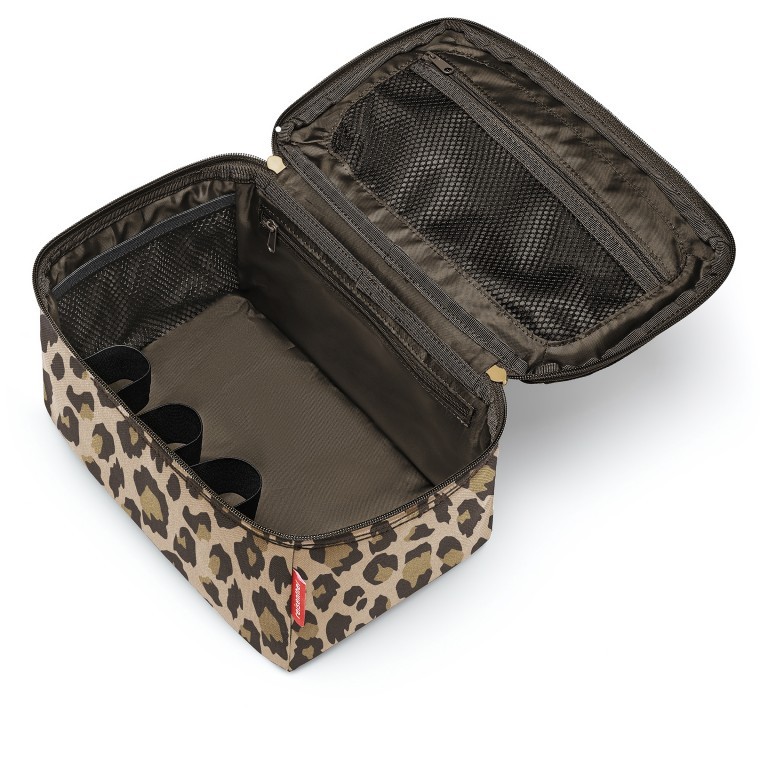 Kosmetikkoffer Beautycase Leo Macchiato, Farbe: braun, Marke: Reisenthel, EAN: 4012013736605, Abmessungen in cm: 27x18x17, Bild 4 von 4