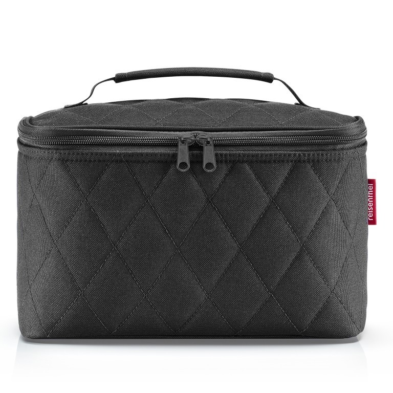 Kosmetikkoffer Cosmetic Case Rhombus Black, Farbe: schwarz, Marke: Reisenthel, EAN: 4012013736445, Abmessungen in cm: 28x17x18, Bild 1 von 3