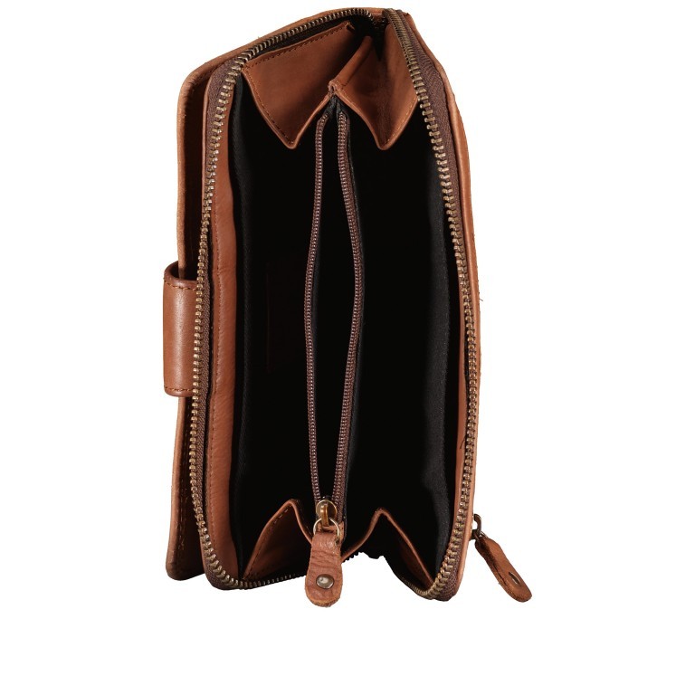 Geldbörse Anchor-Love Felina SL-14039 Charming Cognac, Farbe: cognac, Marke: Harbour 2nd, EAN: 4046478075160, Abmessungen in cm: 18.5x10.5x3, Bild 5 von 5