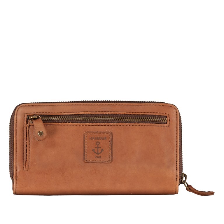 Geldbörse Anchor-Love Felina SL-14039 Charming Cognac, Farbe: cognac, Marke: Harbour 2nd, EAN: 4046478075160, Abmessungen in cm: 18.5x10.5x3, Bild 3 von 5