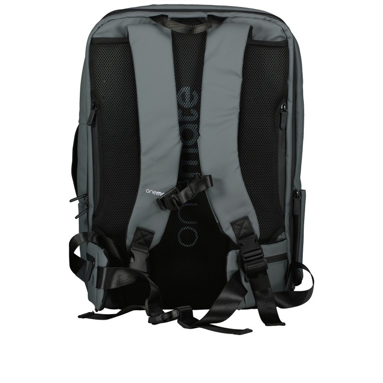 Rucksack / Reisetasche Travel Backpack Ultimate mit Laptopfach 17.3 Zoll Volumen 40 Liter Space Grey, Farbe: grau, Marke: Onemate, EAN: 8720648099878, Abmessungen in cm: 36x56x20, Bild 3 von 22