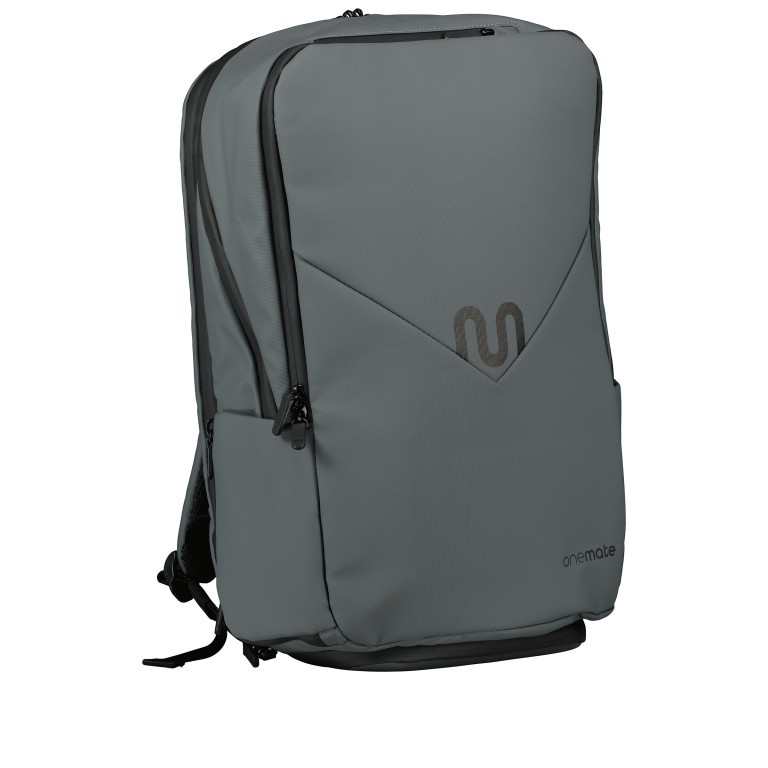 Rucksack Backpack Pro mit Laptopfach 17.3 Zoll Volumen 22 Liter Space Grey, Farbe: grau, Marke: Onemate, EAN: 8720648099861, Bild 2 von 9