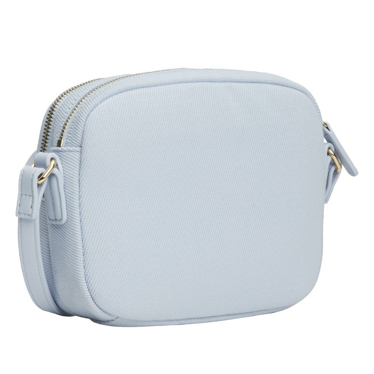 Umhängetasche Poppy Canvas Crossover Bag Breezy Blue, Farbe: blau/petrol, Marke: Tommy Hilfiger, EAN: 8720636409092, Abmessungen in cm: 21x17x5, Bild 2 von 5