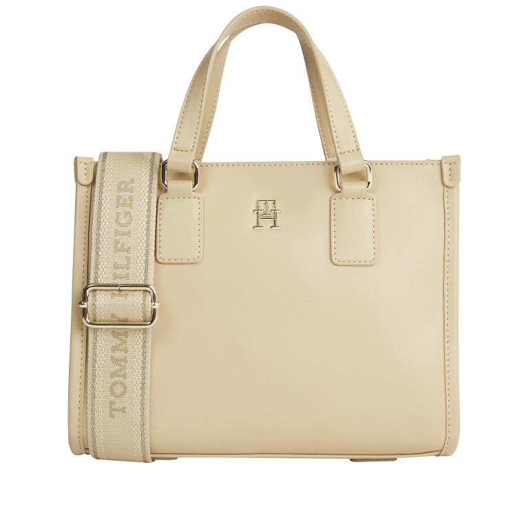 Handtasche Monotype Mini Tote Harvest Wheat, Farbe: beige, Marke: Tommy Hilfiger, EAN: 8720646511563, Abmessungen in cm: 24.5x19x11, Bild 1 von 4