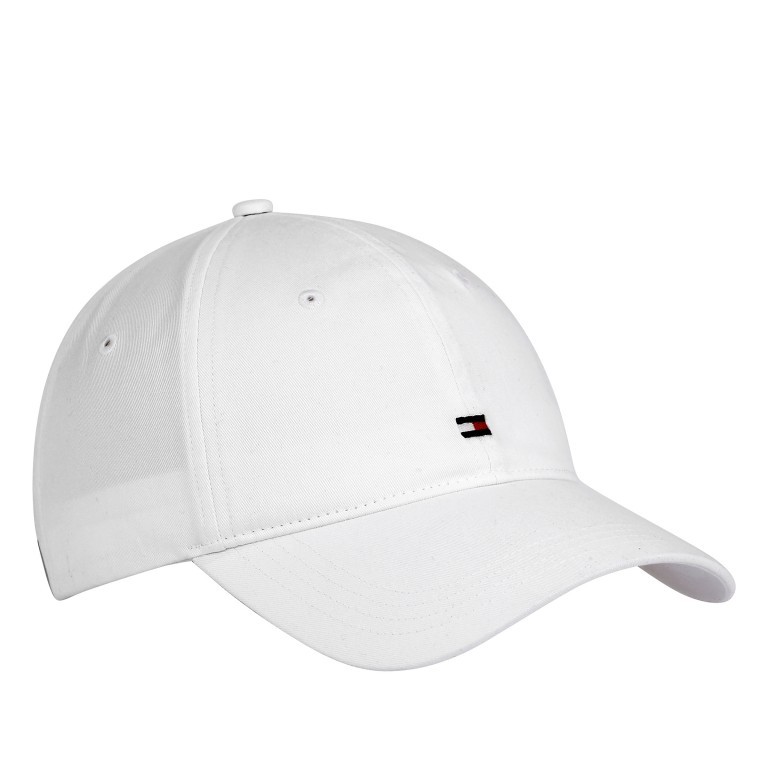 Mütze Essential Flag Cap Optic White, Farbe: weiß, Marke: Tommy Hilfiger, EAN: 8720646509249, Bild 1 von 3