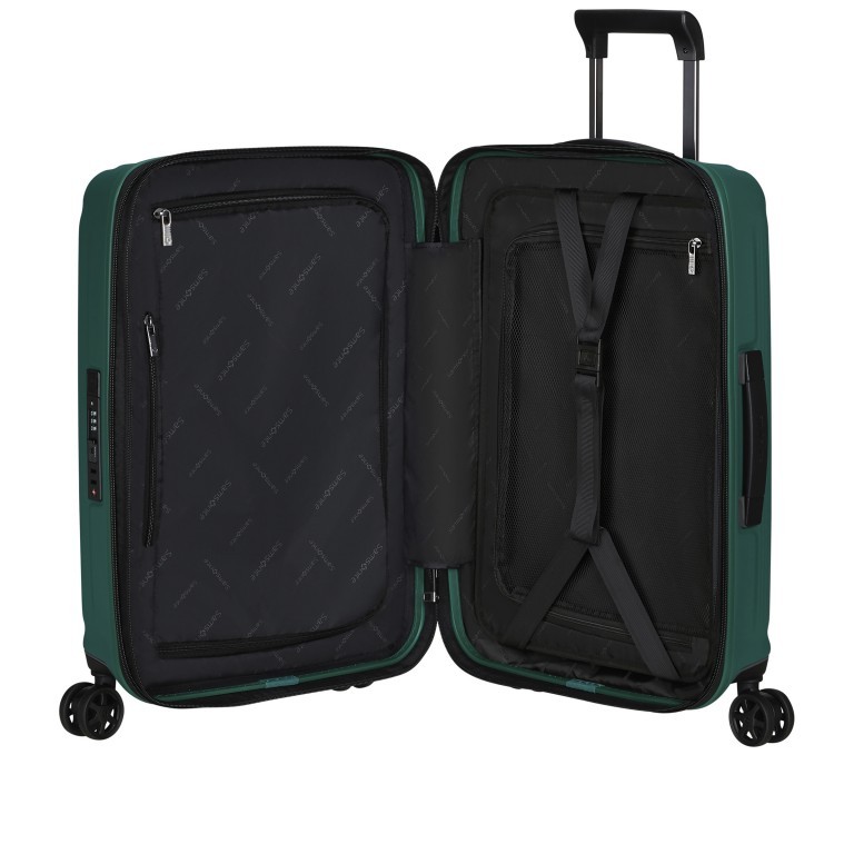 Koffer Nuon Spinner 55 erweiterbar Pine Green, Farbe: grün/oliv, Marke: Samsonite, EAN: 5400520250223, Abmessungen in cm: 40x55x20, Bild 9 von 18