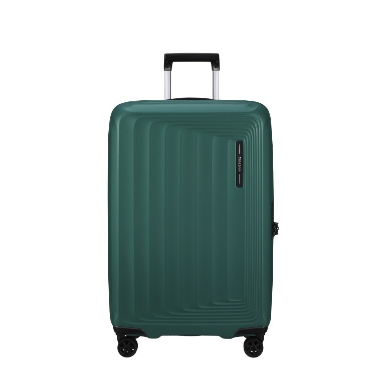 Koffer Nuon Spinner 69 erweiterbar Pine Green, Farbe: grün/oliv, Marke: Samsonite, EAN: 5400520250247, Abmessungen in cm: 45x69x28, Bild 1 von 17