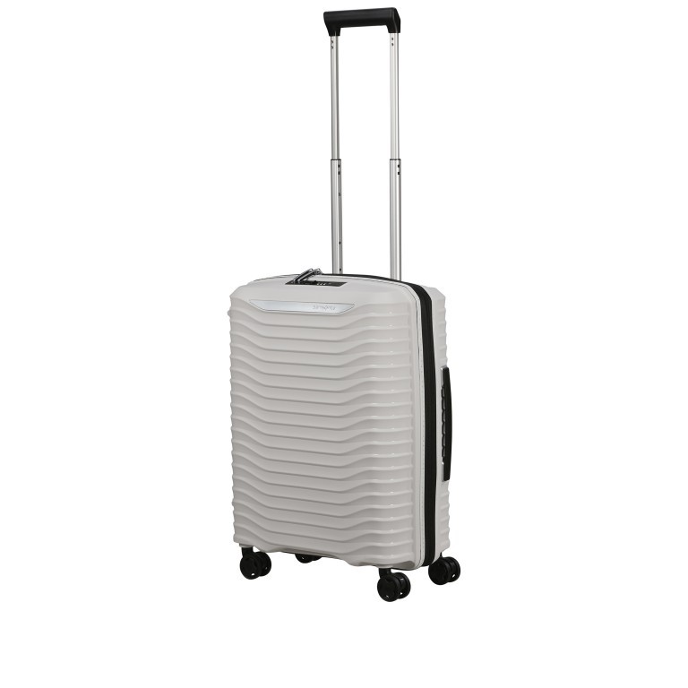 Koffer Upscape Spinner 55 erweiterbar auf 45 Liter Cloud White, Farbe: weiß, Marke: Samsonite, EAN: 5400520249487, Abmessungen in cm: 40x55x20, Bild 7 von 14