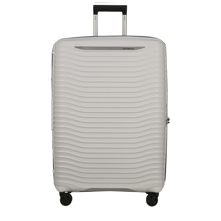 Koffer Upscape Spinner 75 erweiterbar auf 114 Liter Cloud White, Farbe: weiß, Marke: Samsonite, EAN: 5400520249524, Abmessungen in cm: 51x75x30, Bild 1 von 12