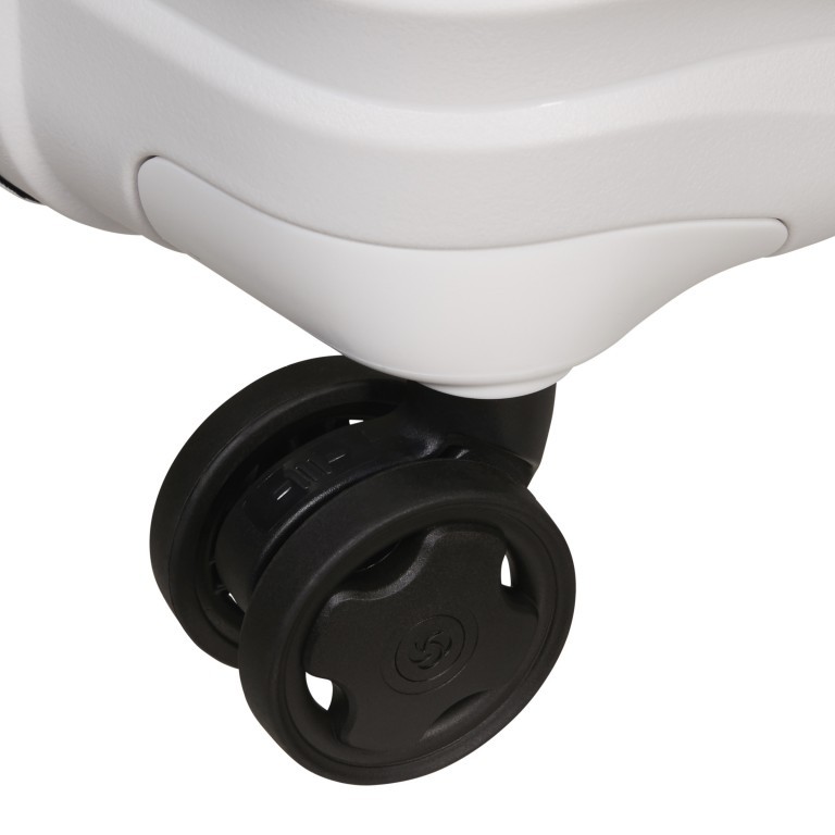 Koffer Upscape Spinner 68 erweiterbar auf 83 Liter Cloud White, Farbe: weiß, Marke: Samsonite, EAN: 5400520249500, Abmessungen in cm: 47x68x28, Bild 13 von 13