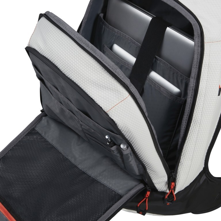 Rucksack Ecodiver Laptop Backpack L mit Laptopfach 17.3 Zoll Cloud White, Farbe: weiß, Marke: Samsonite, EAN: 5400520248015, Abmessungen in cm: 35x48x23, Bild 8 von 13