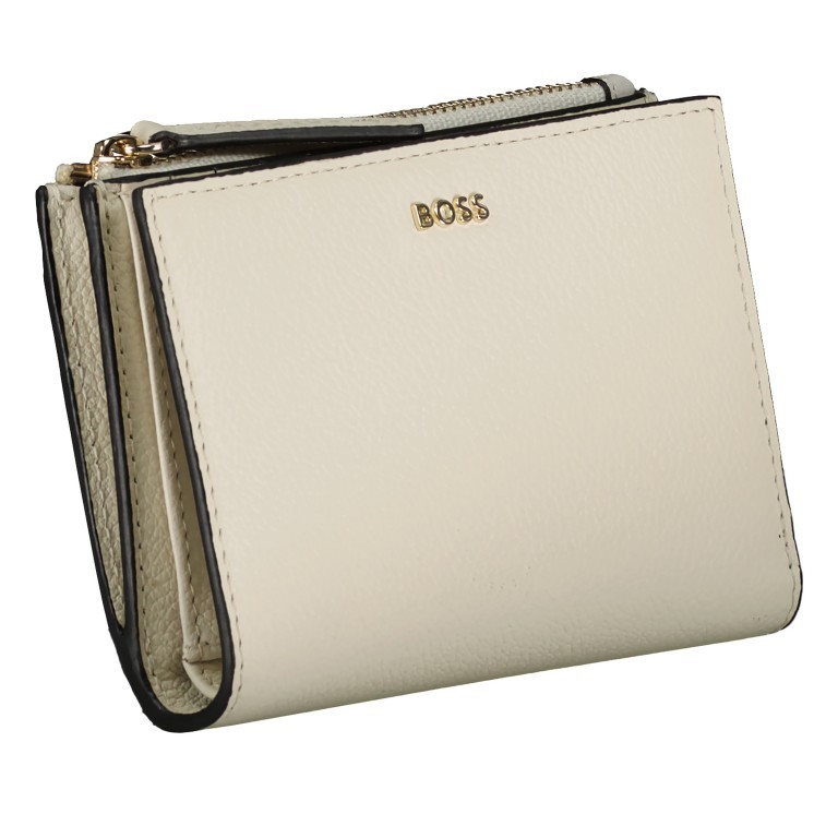 Geldbörse Alyce Flap Wallet Open White, Farbe: weiß, Marke: BOSS, EAN: 4063541880025, Abmessungen in cm: 12.5x9x2, Bild 2 von 4