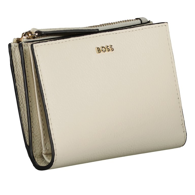 Geldbörse Alyce Flap Wallet Open White, Farbe: weiß, Marke: Boss, EAN: 4063541880025, Abmessungen in cm: 12.5x9x2, Bild 2 von 4