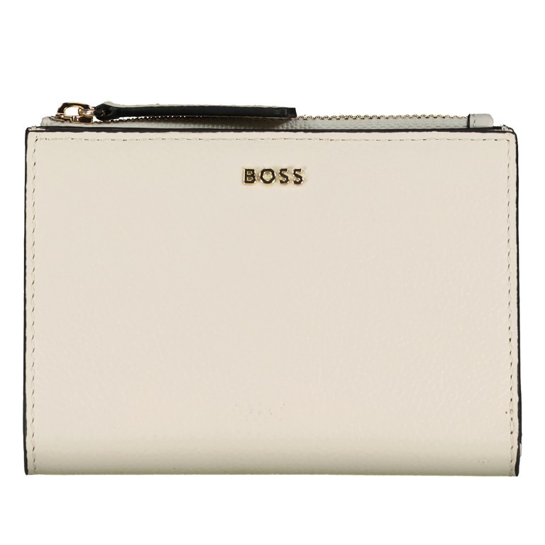 Geldbörse Alyce Flap Wallet Open White, Farbe: weiß, Marke: Boss, EAN: 4063541880025, Abmessungen in cm: 12.5x9x2, Bild 1 von 4