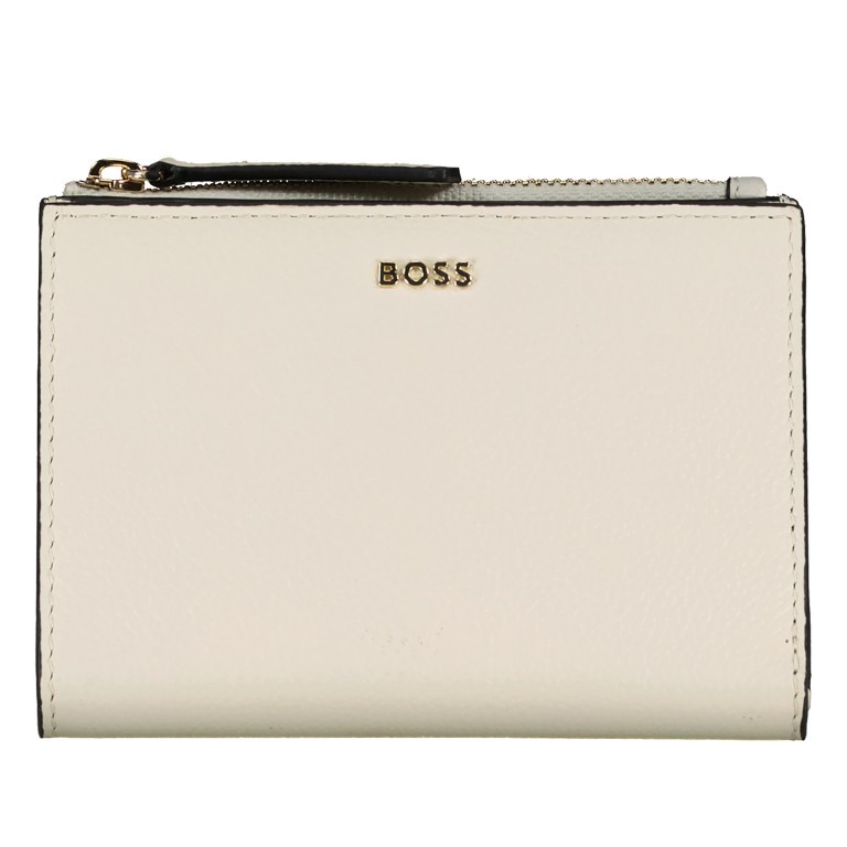 Geldbörse Alyce Flap Wallet Open White, Farbe: weiß, Marke: BOSS, EAN: 4063541880025, Abmessungen in cm: 12.5x9x2, Bild 1 von 4