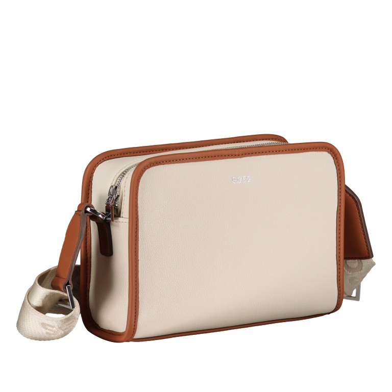 Umhängetasche Sandy Crossbody W. Open White, Farbe: beige, Marke: BOSS, EAN: 4063541152764, Abmessungen in cm: 23.5x15.5x7.5, Bild 2 von 6