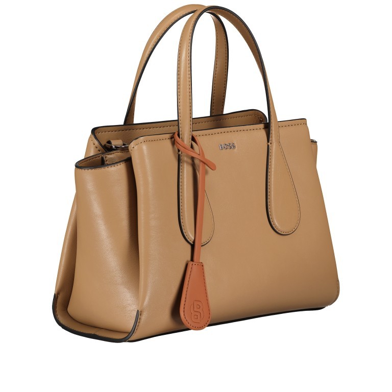 Handtasche Liriel Tote Bag Medium Beige, Farbe: cognac, Marke: BOSS, EAN: 4063541152399, Abmessungen in cm: 30x19.5x12, Bild 2 von 7