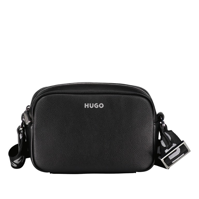 Umhängetasche Bel Crossbody Black, Farbe: schwarz, Marke: HUGO, EAN: 4063537849937, Abmessungen in cm: 19.5x12.5x6, Bild 1 von 6