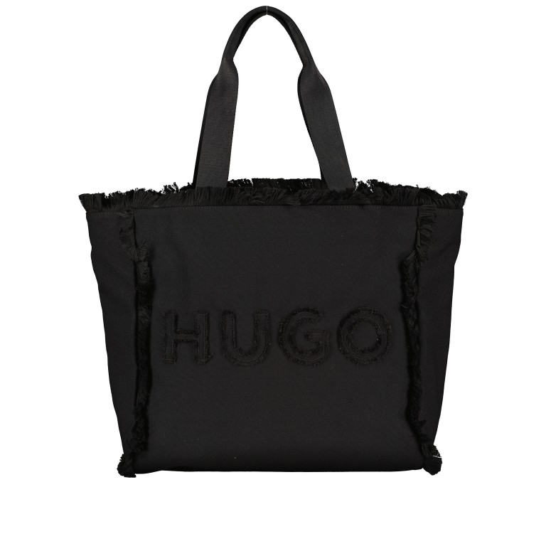 Shopper Becky Tote Bag Black, Farbe: schwarz, Marke: HUGO, EAN: 4063541101663, Abmessungen in cm: 35x34x15, Bild 1 von 5