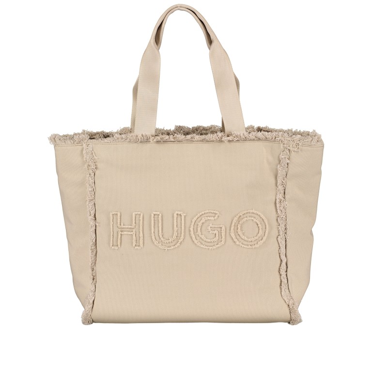 Shopper Becky Tote Bag Medium Grey, Farbe: grau, Marke: HUGO, EAN: 4063541101670, Abmessungen in cm: 35x34x15, Bild 1 von 5