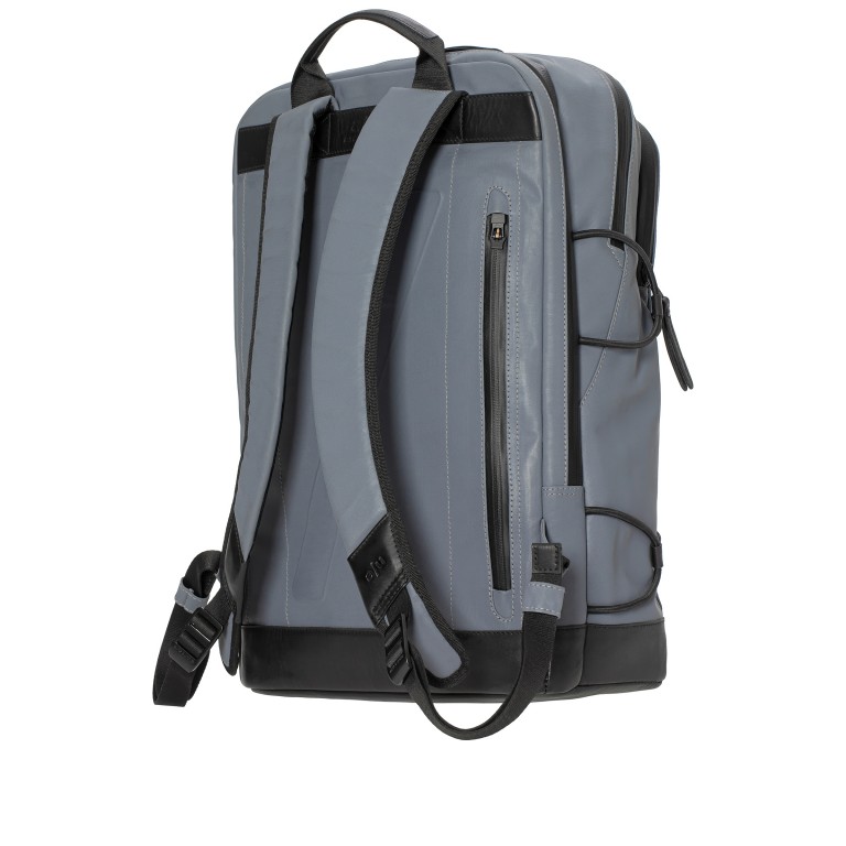 Rucksack Japan Kawaguchi Stormy Weather, Farbe: blau/petrol, Marke: Aunts & Uncles, EAN: 4250394995963, Abmessungen in cm: 29x44x13, Bild 3 von 8
