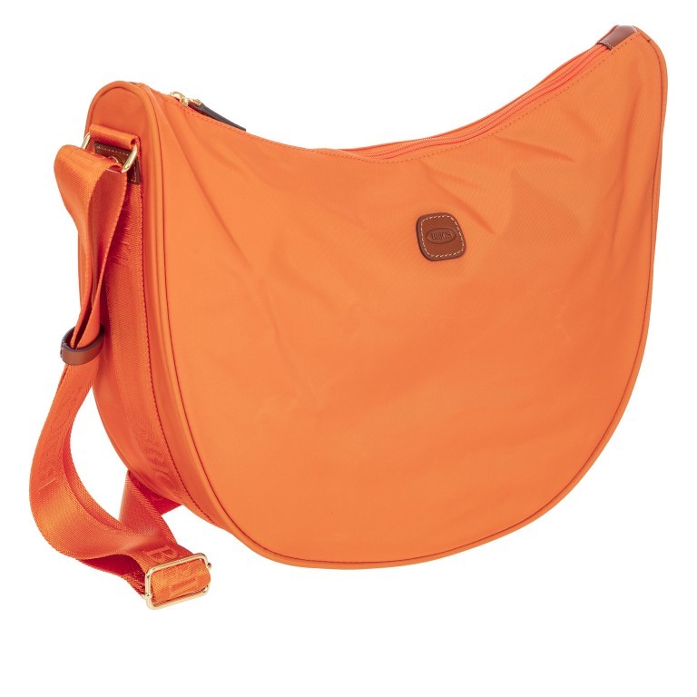 Beuteltasche X-BAG & X-Travel Halfmoon Bag Sunset, Farbe: orange, Marke: Brics, EAN: 8016623916477, Abmessungen in cm: 35x28x12, Bild 2 von 7