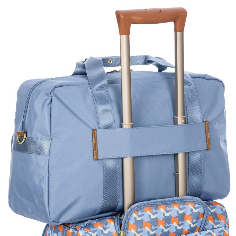 Reisetasche X-BAG & X-Travel Sky, Farbe: blau/petrol, Marke: Brics, EAN: 8016623916668, Abmessungen in cm: 46x24x22, Bild 8 von 9