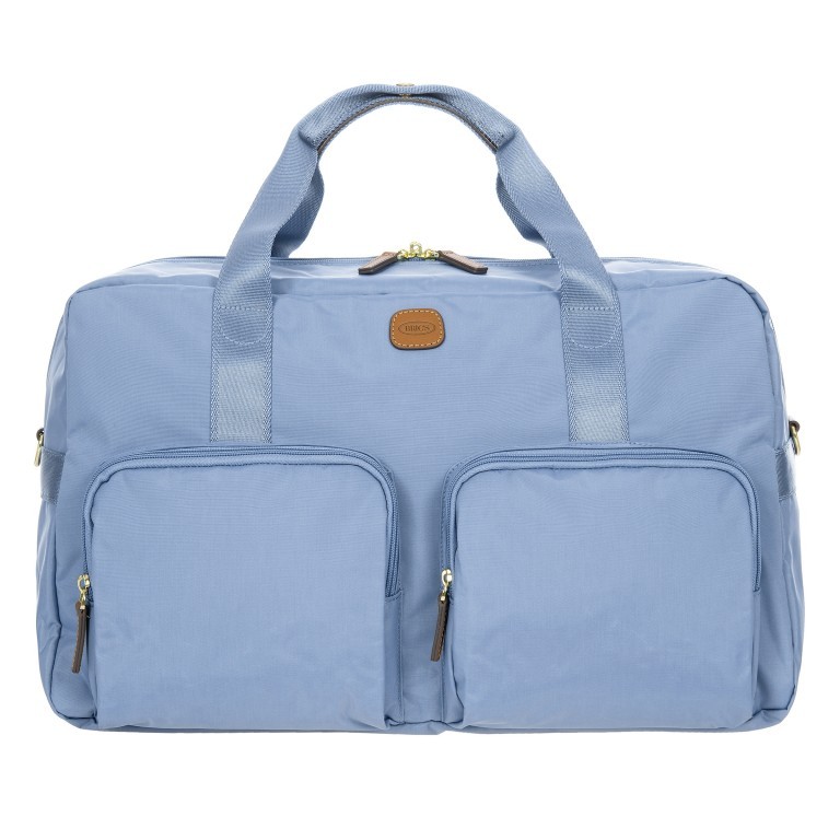Reisetasche X-BAG & X-Travel Sky, Farbe: blau/petrol, Marke: Brics, EAN: 8016623916668, Abmessungen in cm: 46x24x22, Bild 1 von 9