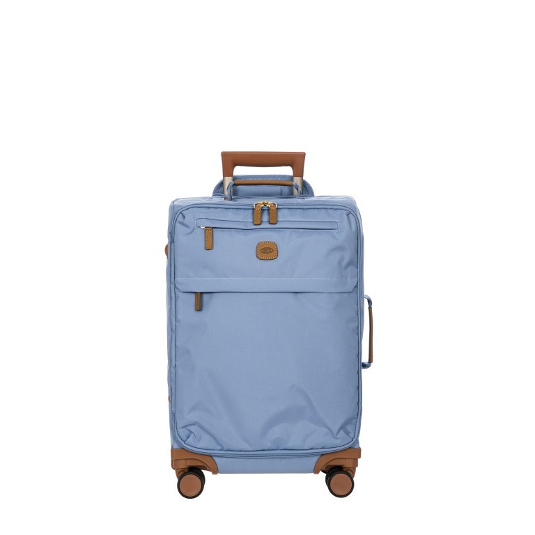 Koffer X-BAG & X-Travel 55 cm Sky, Farbe: blau/petrol, Marke: Brics, EAN: 8016623916781, Abmessungen in cm: 36x55x23, Bild 1 von 10