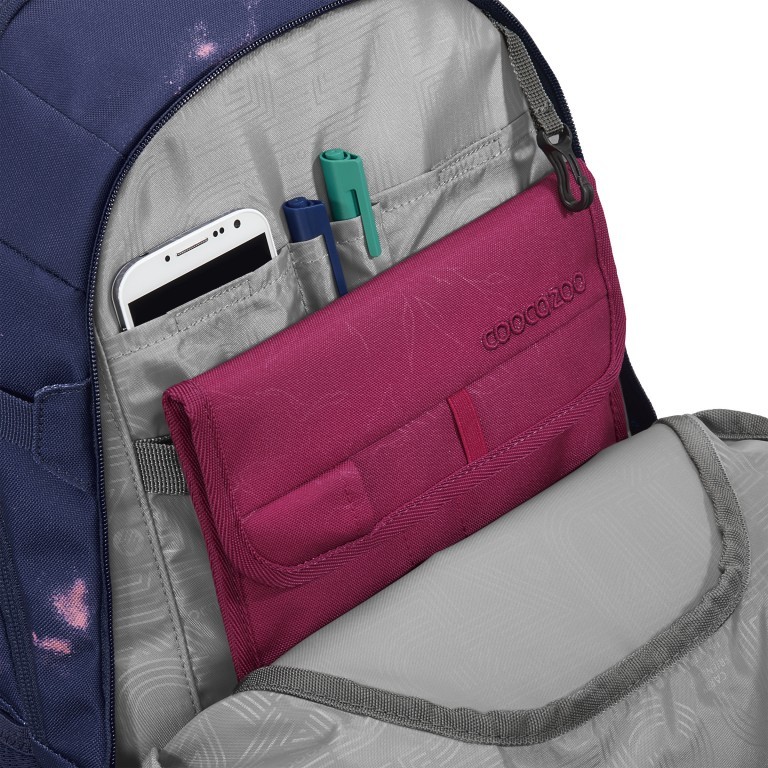 Rucksack Mate 30 Liter Arctic Midnight, Farbe: flieder/lila, Marke: Coocazoo, EAN: 4047443510518, Abmessungen in cm: 30x44x23, Bild 3 von 9