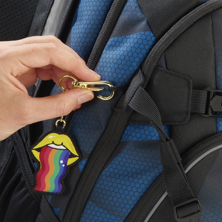 Rucksack Mate 30 Liter Electric Ice, Farbe: blau/petrol, Marke: Coocazoo, EAN: 4047443510587, Abmessungen in cm: 30x44x23, Bild 6 von 9