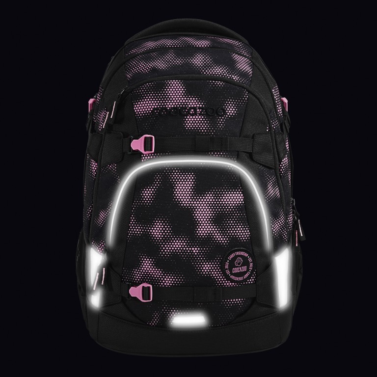 Rucksack Mate 30 Liter Pink Illusion, Farbe: rosa/pink, Marke: Coocazoo, EAN: 4047443510532, Abmessungen in cm: 30x44x23, Bild 9 von 9