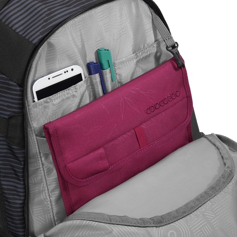 Rucksack Mate 30 Liter Dark Mission, Farbe: anthrazit, Marke: Coocazoo, EAN: 4047443510600, Abmessungen in cm: 30x44x23, Bild 3 von 9