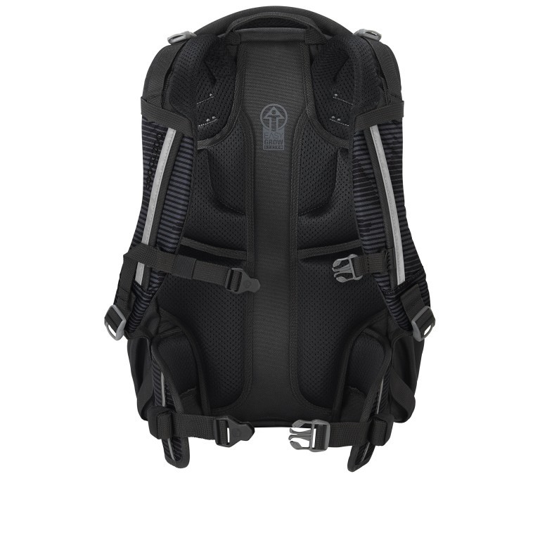 Rucksack Mate Dark Mission, Farbe: anthrazit, Marke: Coocazoo, EAN: 4047443510600, Abmessungen in cm: 30x44x23, Bild 2 von 9