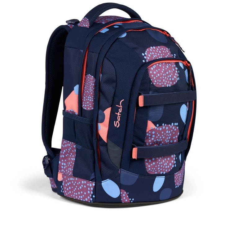 Rucksack Pack mit austauschbaren Swaps Coral Reef, Farbe: orange, Marke: Satch, EAN: 4057081185696, Abmessungen in cm: 30x45x22, Bild 2 von 7