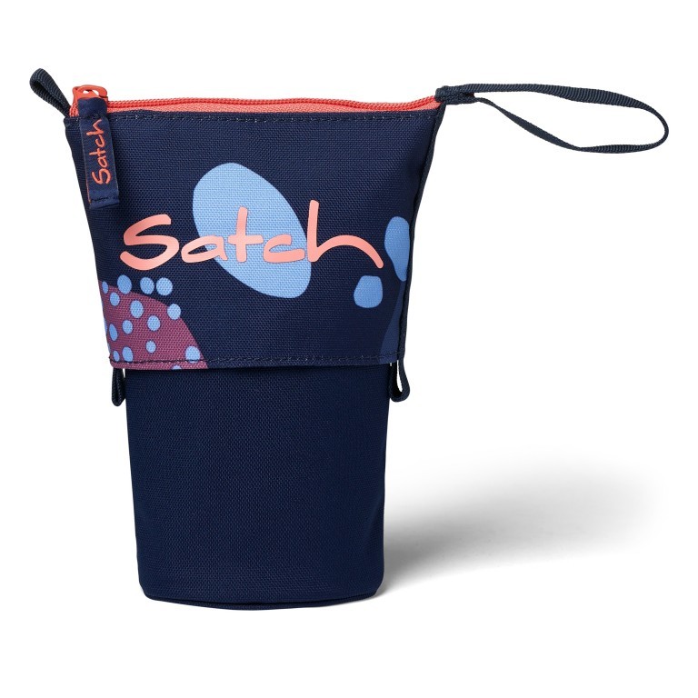 Mäppchen Pencil Slider Coral Reef, Farbe: orange, Marke: Satch, EAN: 4057081185887, Abmessungen in cm: 17x19x7, Bild 1 von 4