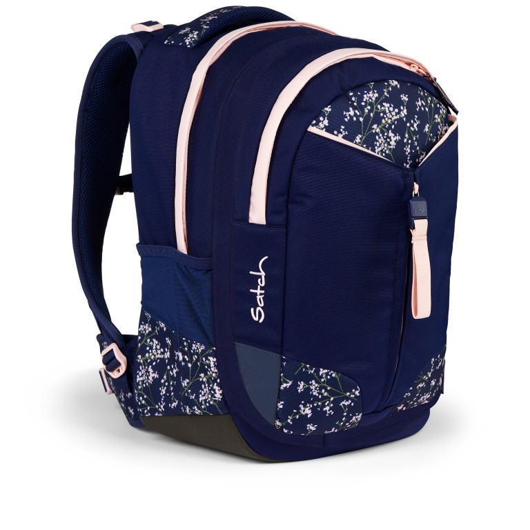Rucksack Match 2025 erweiterbar auf 35 Liter Bloomy Breeze, Farbe: blau/petrol, Marke: Satch, EAN: 4057081185467, Abmessungen in cm: 30x45x24, Bild 2 von 10