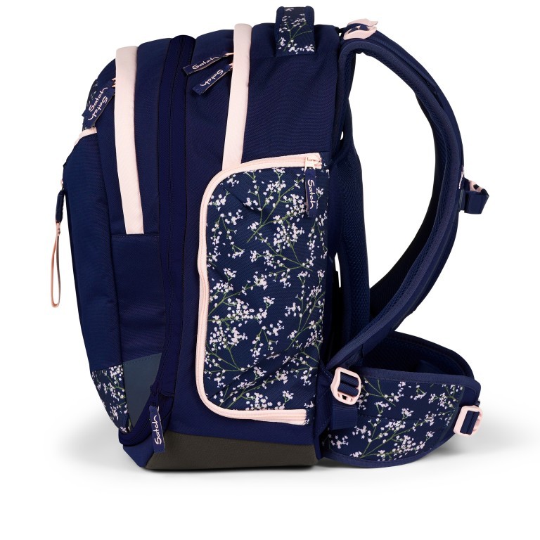 Rucksack Match 2025 erweiterbar auf 35 Liter Bloomy Breeze, Farbe: blau/petrol, Marke: Satch, EAN: 4057081185467, Abmessungen in cm: 30x45x24, Bild 7 von 10