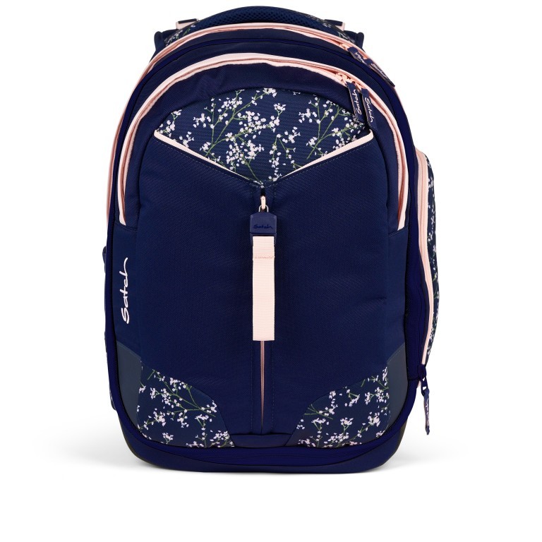 Rucksack Match 2025 erweiterbar auf 35 Liter Bloomy Breeze, Farbe: blau/petrol, Marke: Satch, EAN: 4057081185467, Abmessungen in cm: 30x45x24, Bild 1 von 10