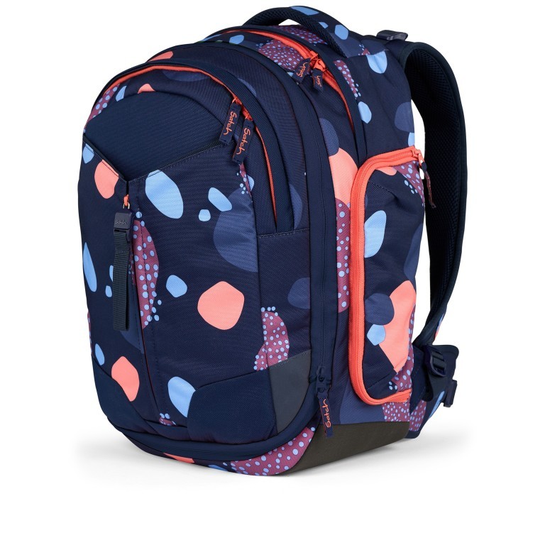 Rucksack Match 2025 erweiterbar auf 35 Liter Coral Reef, Farbe: orange, Marke: Satch, EAN: 4057081185528, Abmessungen in cm: 30x45x24, Bild 8 von 11